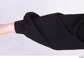  Photos Woman in Historical Dress 74 15th century Historical clothing black shirt sleeve upper body 0004.jpg